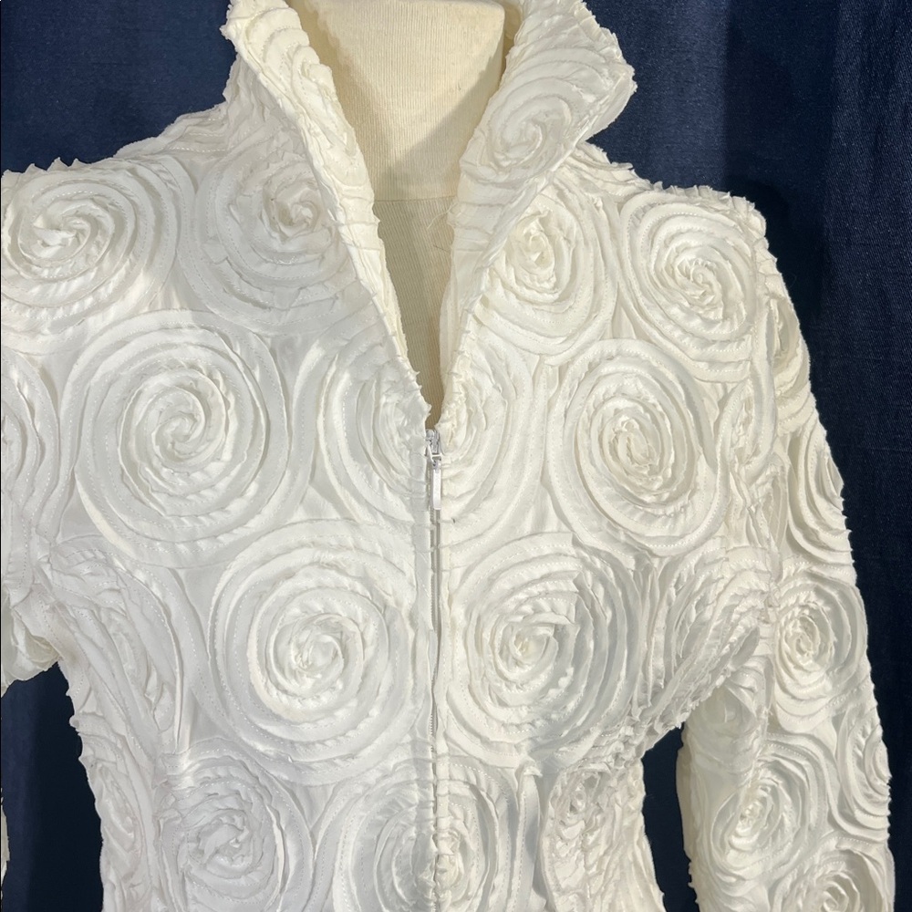 Samuel Dong Unique Floral Jacket - Picture 2 of 11